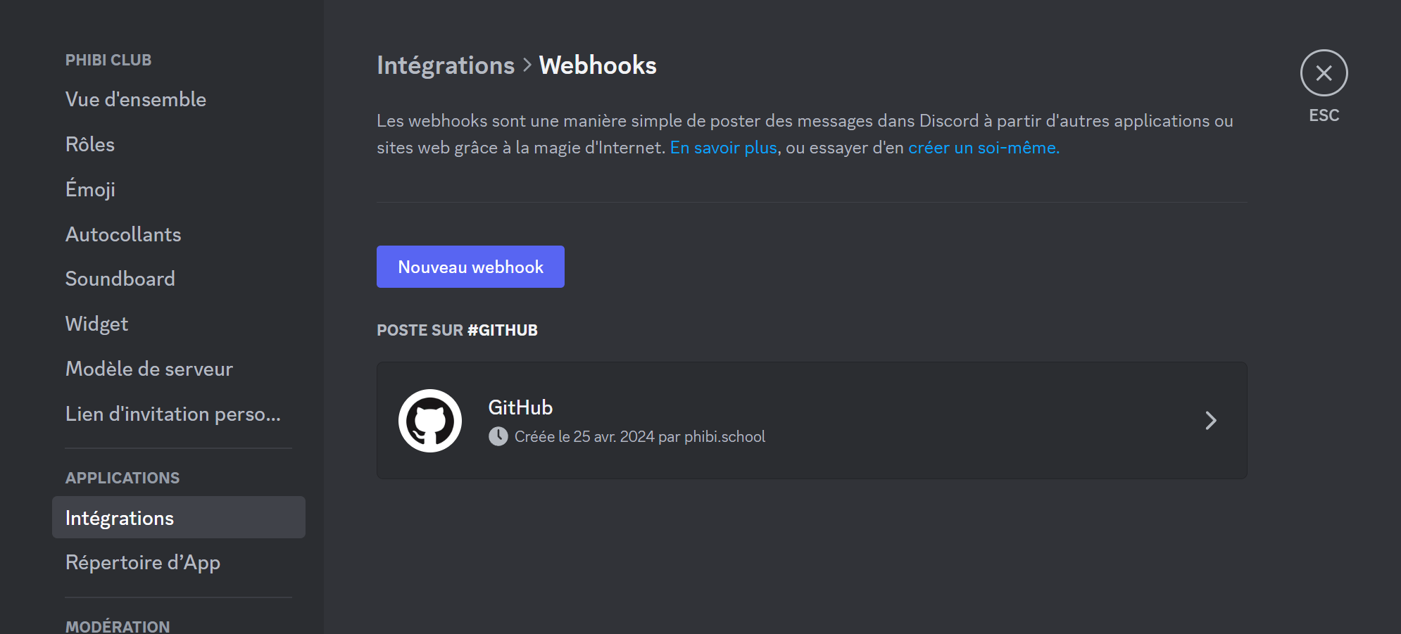image creation webhook