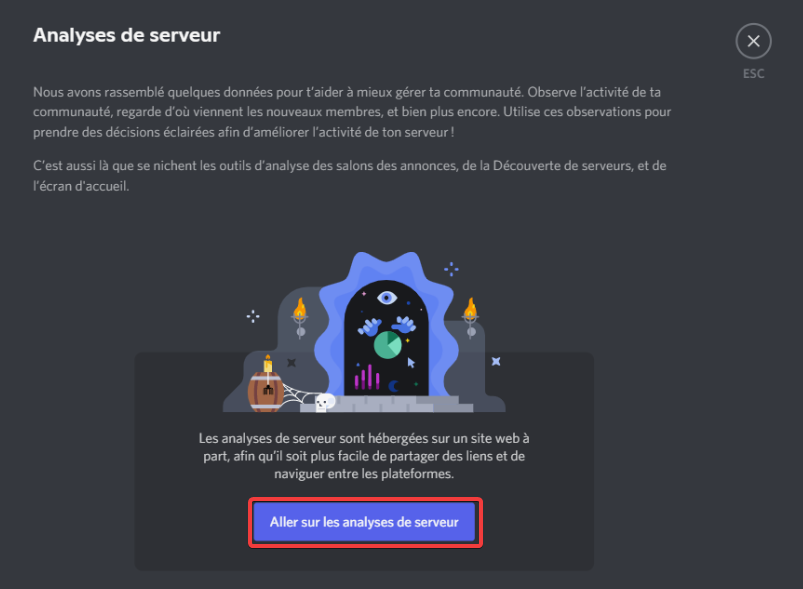Onglet - Page - Analyses de Serveur