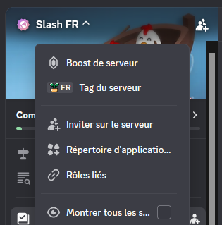 Sélection par le membre du rôle lié