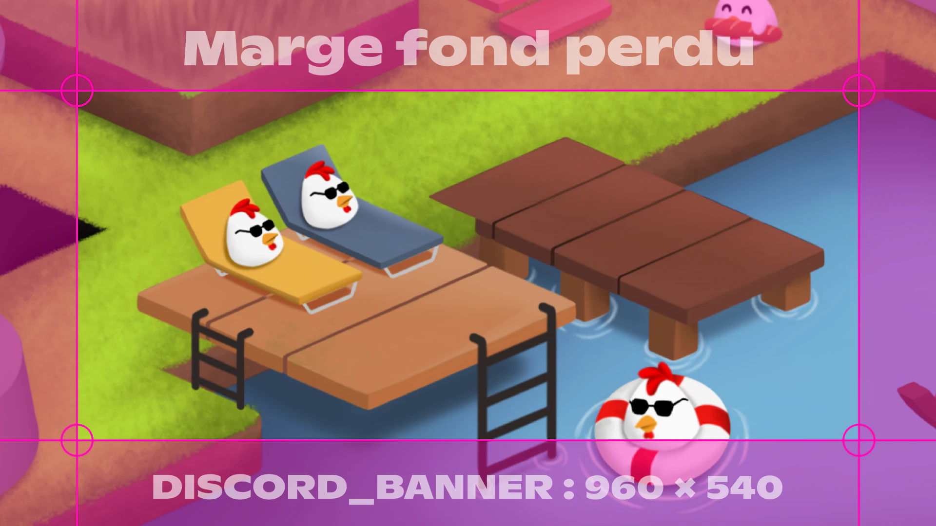 Marge fond perdu